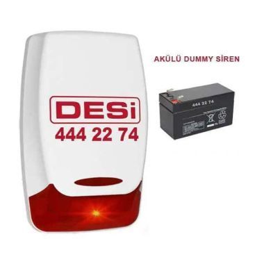 Desi Akülü Dummy Sahte Siren Caydırıcı Siren
